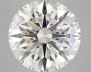 Picture of Lab Grown Diamond 8.31 Carats, Round with Ideal Cut, G Color, VS2 Clarity and Certified by IGI