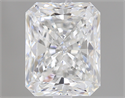 1.02 Carats, Radiant Diamond with  Cut, E Color, VVS1 Clarity and Certified by GIA