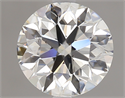 1.00 Carats, Round Diamond with Excellent Cut, I Color, SI2 Clarity and Certified by GIA