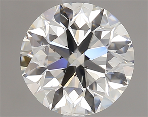 Picture of 1.00 Carats, Round Diamond with Excellent Cut, I Color, SI2 Clarity and Certified by GIA