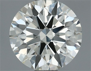 Picture of Natural Diamond 0.72 Carats, Round with Excellent Cut, M Color, VS1 Clarity and Certified by GIA