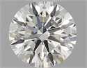 Diamante Natural 0.60 quilates, Redondo , Color K, claridad VVS2 y certificado GIA