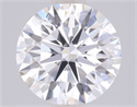 Lab Grown Diamond 1.28 Carats, Round with Ideal Cut, E Color, VVS2 Clarity and Certified by IGI