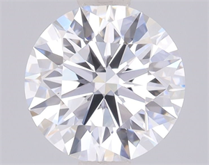 Picture of Lab Grown Diamond 1.28 Carats, Round with Ideal Cut, E Color, VVS2 Clarity and Certified by IGI