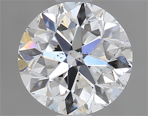 Picture of 1.01 Carats, Round Diamond with Very Good Cut, E Color, SI1 Clarity and Certified by GIA