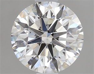 Picture of 1.00 Carats, Round Diamond with Excellent Cut, I Color, SI2 Clarity and Certified by GIA
