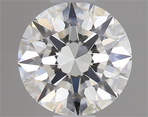 Picture of 0.50 Carats, Round Diamond with Excellent Cut, I Color, VVS2 Clarity and Certified by GIA