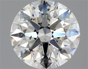 Foto Diamante Natural 2.01 quilates, Redondo , Color G, claridad SI2 y certificado GIA de