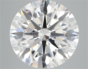 Picture of Lab Grown Diamond 7.60 Carats, Round with Ideal Cut, G Color, SI1 Clarity and Certified by IGI