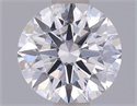 Del inventario de diamantes de laboratorio, 1.02 quilates, Redondo , Color D, claridad VVS1 y certificado IGI