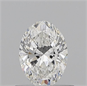 Natural Diamond 0.61 Carats, Oval with  Cut, E Color, VVS1 Clarity and Certified by GIA