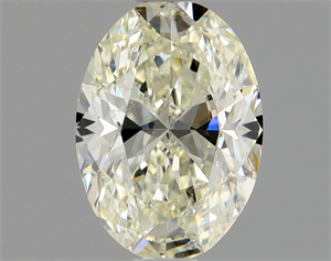 Picture of Natural Diamond 1.00 Carats, Oval with  Cut, L Color, SI1 Clarity and Certified by GIA