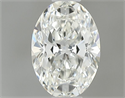 Diamante Natural 0.41 quilates, Ovalado , Color I, claridad VS1 y certificado GIA