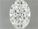 Diamante Natural 0.41 quilates, Ovalado , Color I, claridad VS1 y certificado GIA