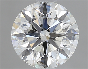 Picture of 1.00 Carats, Round Diamond with Excellent Cut, G Color, I1 Clarity and Certified by GIA