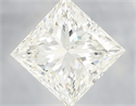 Natural Diamond 3.00 Carats, Princess with  Cut, G Color, VVS1 Clarity and Certified by IGI