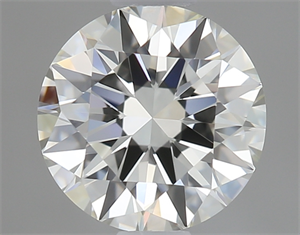 Picture of 0.55 Carats, Round Diamond with Excellent Cut, J Color, IF Clarity and Certified by GIA