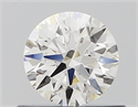 Diamante Natural 0.50 quilates, Redondo , Color G, claridad VVS1 y certificado GIA