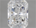1.20 Carats, Radiant Diamond with  Cut, D Color, VS2 Clarity and Certified by GIA
