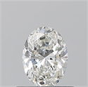 Diamante Natural 0.50 quilates, Ovalado , Color H, claridad VVS2 y certificado GIA