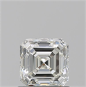 Diamante Natural 0.90 quilates, Asscher , Color I, claridad VVS1 y certificado GIA