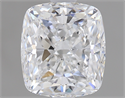1.40 Carats, Cushion Diamond with  Cut, D Color, VVS2 Clarity and Certified by GIA