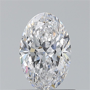 Picture of Natural Diamond 0.70 Carats, Oval with  Cut, D Color, VVS2 Clarity and Certified by GIA