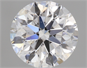 Del inventario de diamantes de laboratorio, 0.90 quilates, Redondo , Color D, claridad SI2 y certificado GIA