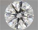 1.00 Carats, Round Diamond with Excellent Cut, J Color, SI2 Clarity and Certified by GIA