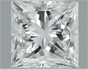 Natural Diamond 0.30 Carats, Princess with  Cut, G Color, VS2 Clarity and Certified by GIA