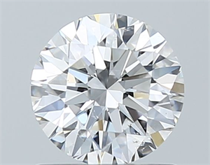Picture of Natural Diamond 0.80 Carats, Round with Excellent Cut, E Color, SI1 Clarity and Certified by GIA