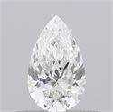 Diamante Natural 0.31 quilates, De pera , Color G, claridad VVS1 y certificado GIA