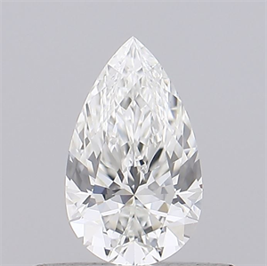 Picture of Natural Diamond 0.31 Carats, Pear with  Cut, G Color, VVS1 Clarity and Certified by GIA