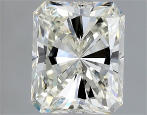 Picture of Natural Diamond 0.90 Carats, Radiant with  Cut, J Color, VS1 Clarity and Certified by GIA