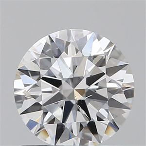 Picture of Natural Diamond 0.80 Carats, Round with Excellent Cut, D Color, SI2 Clarity and Certified by GIA