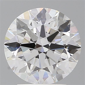 Picture of Lab Grown Diamond 3.03 Carats, Round with Ideal Cut, E Color, VS1 Clarity and Certified by IGI