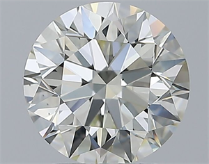 Foto Diamante Natural 2.01 quilates, Redondo , Color K, claridad VS1 y certificado GIA de