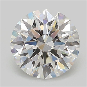 Picture of Lab Grown Diamond 2.04 Carats, Round with Ideal Cut, E Color, VVS2 Clarity and Certified by IGI