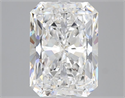 Natural Diamond 3.06 Carats, Radiant with  Cut, D Color, VS2 Clarity and Certified by GIA