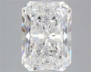 Picture of Natural Diamond 3.06 Carats, Radiant with  Cut, D Color, VS2 Clarity and Certified by GIA