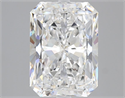 Natural Diamond 3.06 Carats, Radiant with  Cut, D Color, VS2 Clarity and Certified by GIA