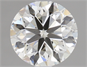 0.80 Carats, Round Diamond with Very Good Cut, J Color, VS1 Clarity and Certified by GIA