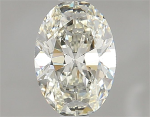 Picture of Natural Diamond 1.01 Carats, Oval with  Cut, K Color, VS2 Clarity and Certified by GIA