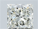 Natural Diamond 1.51 Carats, Princess with  Cut, I Color, VS1 Clarity and Certified by IGI