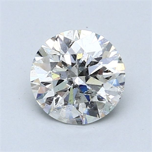 Foto Diamante Natural 1.05 quilates, Redondo , Color G, claridad I1 y certificado GIA de