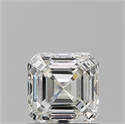 Diamante Natural 1.01 quilates, Asscher , Color H, claridad VS2 y certificado GIA
