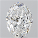 Diamante Natural 3.02 quilates, Ovalado , Color D, claridad SI1 y certificado GIA