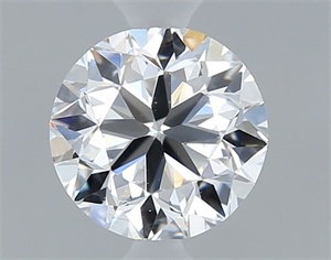 Foto Diamante Natural 0.50 quilates, Redondo , Color E, claridad SI1 y certificado GIA de