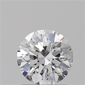 Picture of Natural Diamond 1.04 Carats, Round with Excellent Cut, E Color, SI2 Clarity and Certified by GIA