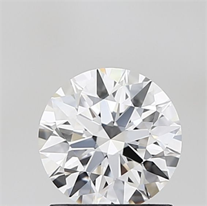 Picture of Lab Grown Diamond 1.30 Carats, Round with Ideal Cut, D Color, VVS2 Clarity and Certified by IGI
